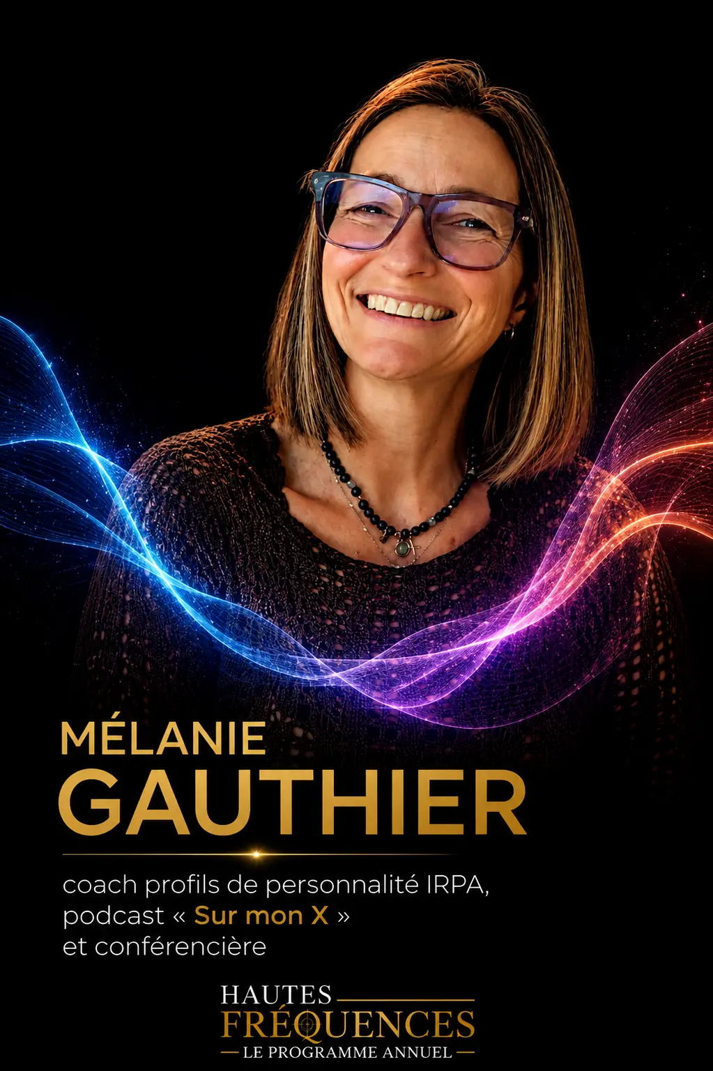 Mélanie Gauthier — coach profils de personnalité IRPA, conférencière, balado Sur mon X