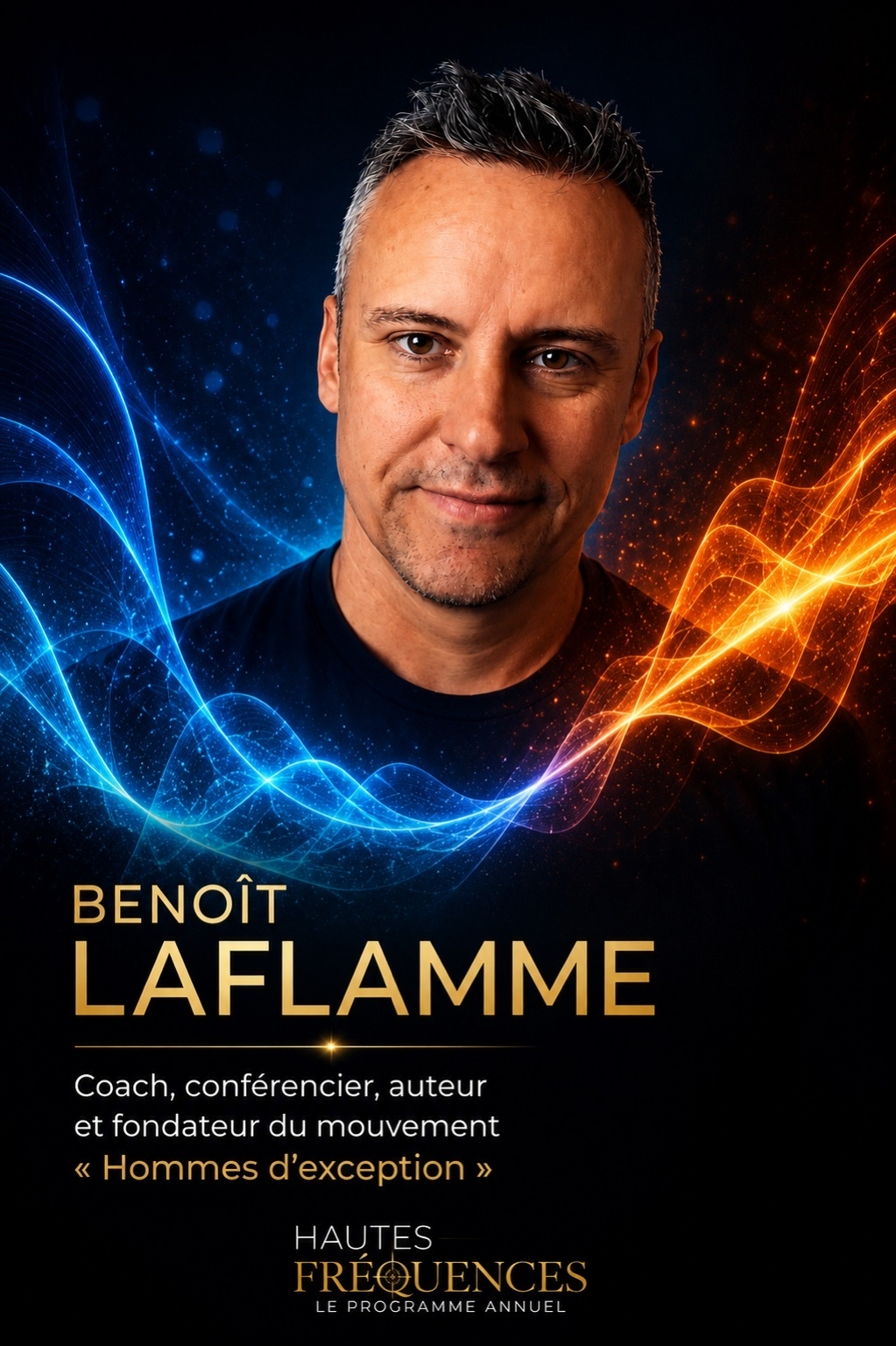 Benoît Laflamme — coach, conférencier, auteur et fondateur du mouvement Hommes d’exception
