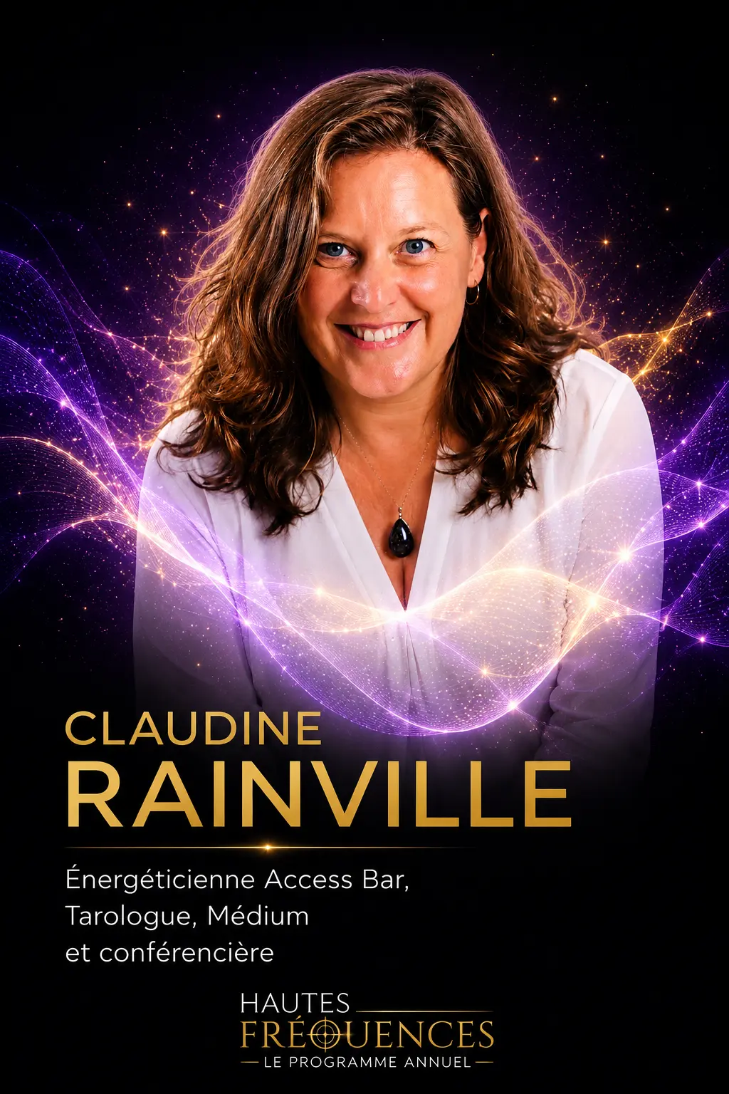 Claudine Rainville — énergéticienne Access Bar, tarologue, médium et conférencière